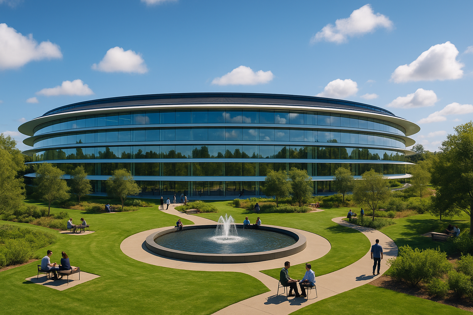 Foto vom Apple Park